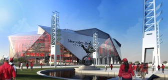 Mercedes, Benz, stadium, Falcons, new, Georgia, Atlanta