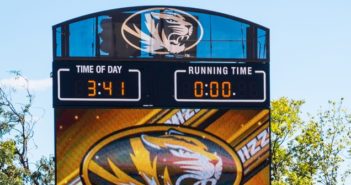 Audrey J Walton Stadium scores a new display