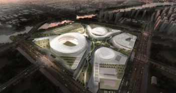 Construction begins on SIP Sports Center in Suzhou