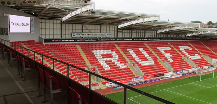 Rotherham United opens new revenue stream and improves fan experience with digital signage and IPTV