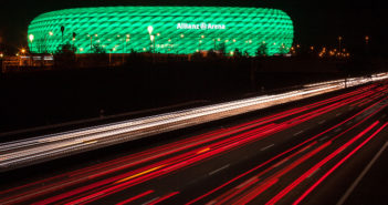 Allianz Arena lighting