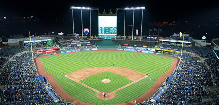 Kansas City Royals' Kauffman Stadium