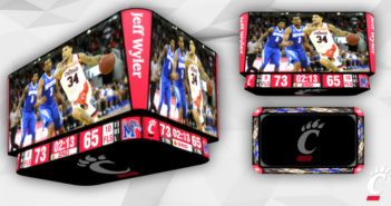 Fifth Third Arena video displays