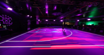 Transforming sport with playing surfaces made of glass ASB 3X3 LumiFlex