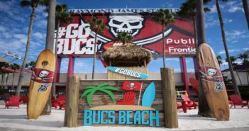 Buccaneers bring the beach to Raymond James Stadium CREDIT Kyle ZedakerTampa Bay Buccaneers