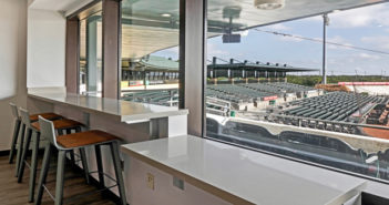 Venus Williams serves up luxury suite redesign at Roger Dean Chevrolet Stadium V Starr Interiors Roger Dean Stadium