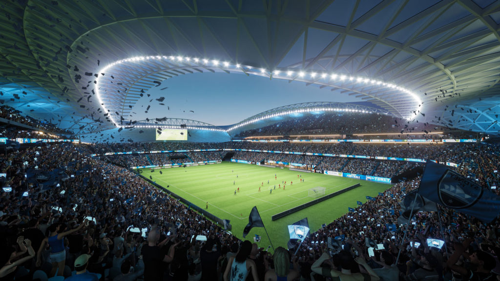 Sydney Football Stadium design details and pictures