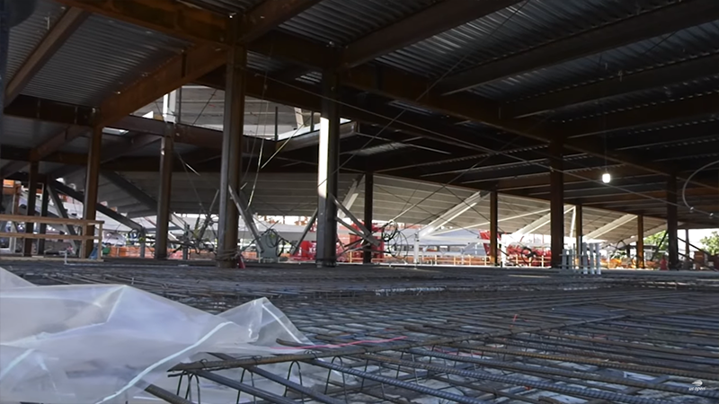 Construction progress on Louis Armstrong Stadium | Stadia Magazine