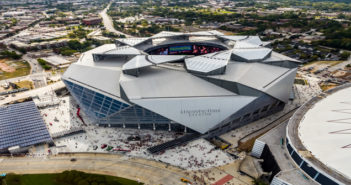 Mercedes-Benz Stadium becomes first LEED platinum stadium Mercedes-Benz Stadium