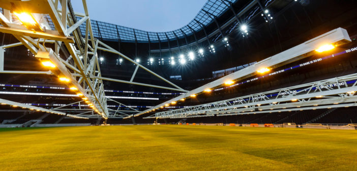 Tottenham Hotspur Stadium introduces world-first integrated pitch grow light