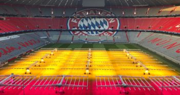 Allianz Arena LED lights