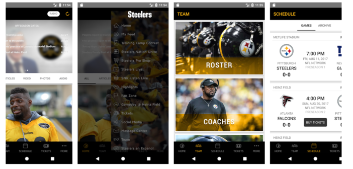 Pittsburgh Steelers AR app