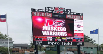 Daktronics installs Wisconsin’s largest high school football field video display Daktronics installs Wisconsin’s largest high school football field video display