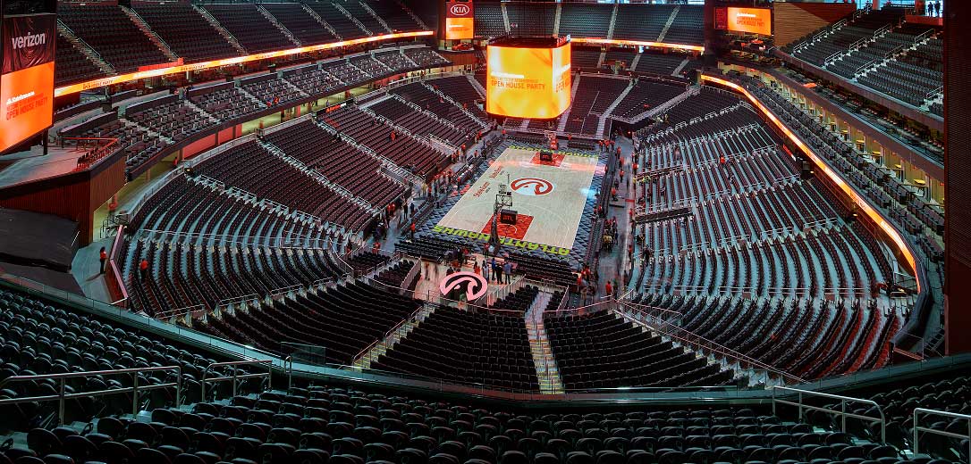 State Farm Arena Transformation - Atlanta, Georgia - H.J. Russell