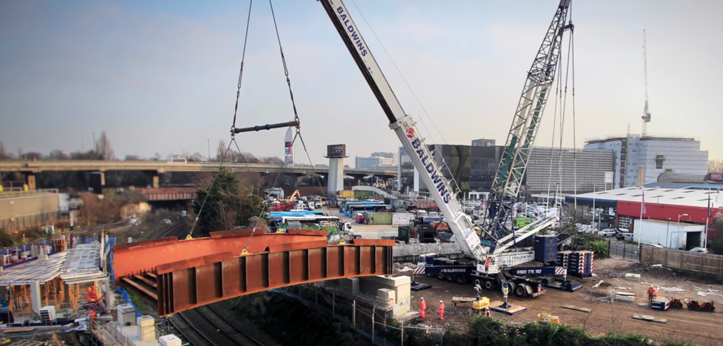 Brentford FC installs bridge to connect new stadium ...