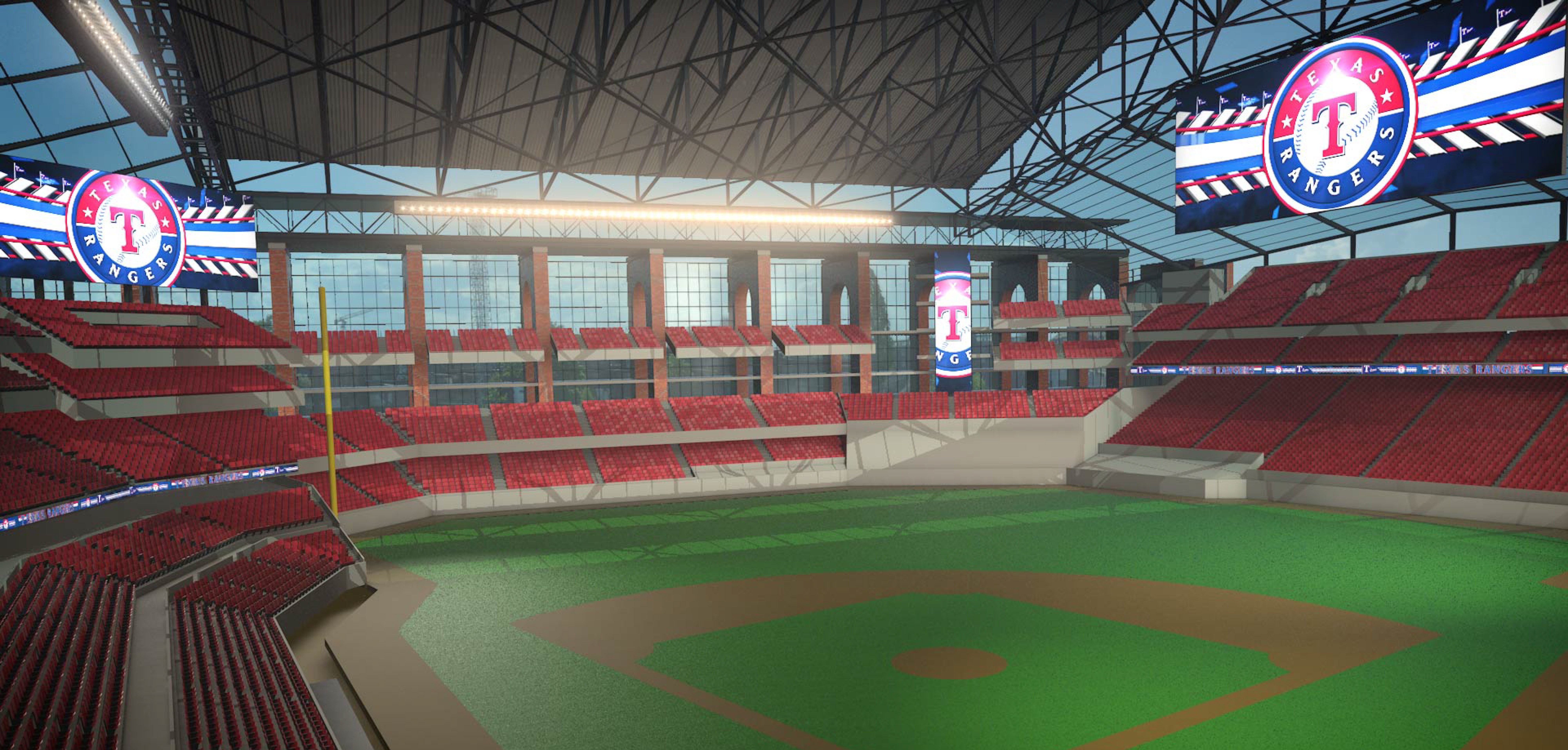 Texas Rangers' Globe Life Field to feature state-of-the-art video displays