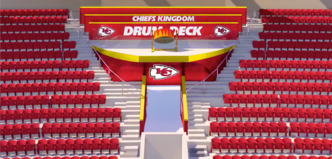 Arrowhead Stadium brings the noise with new Drum Deck Stadia Magazine