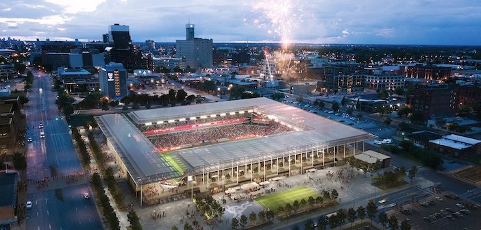 Design revealed for St. Louis MLS stadium