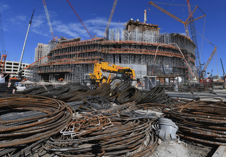 MSG Sphere Las Vegas construction update images Stadia Magazine