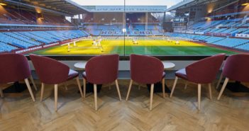 Villa Park hospitality lounges refurbished with specialist flooring