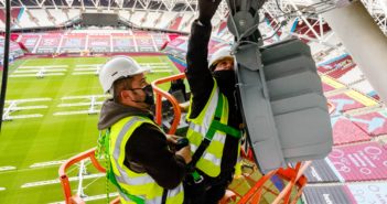 London Stadium upgrades to energy-saving LED lighting