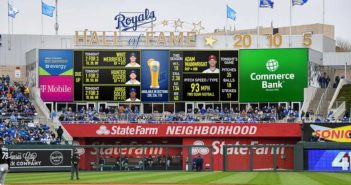 Kansas City Royals upgrade to HDR video displays at Kauffman Stadium
