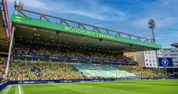 Norwich City FC celebrates local business on return to English Premier League Norwich City FC