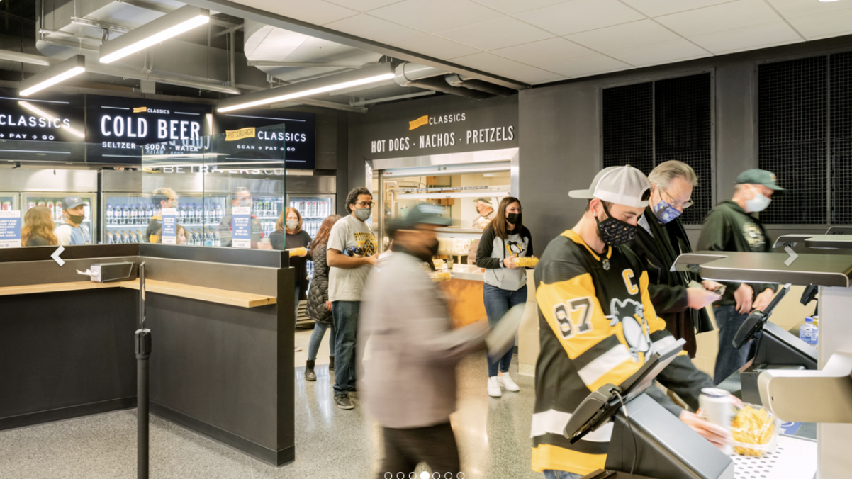 New, contactless concessions for PPG Paints Arena